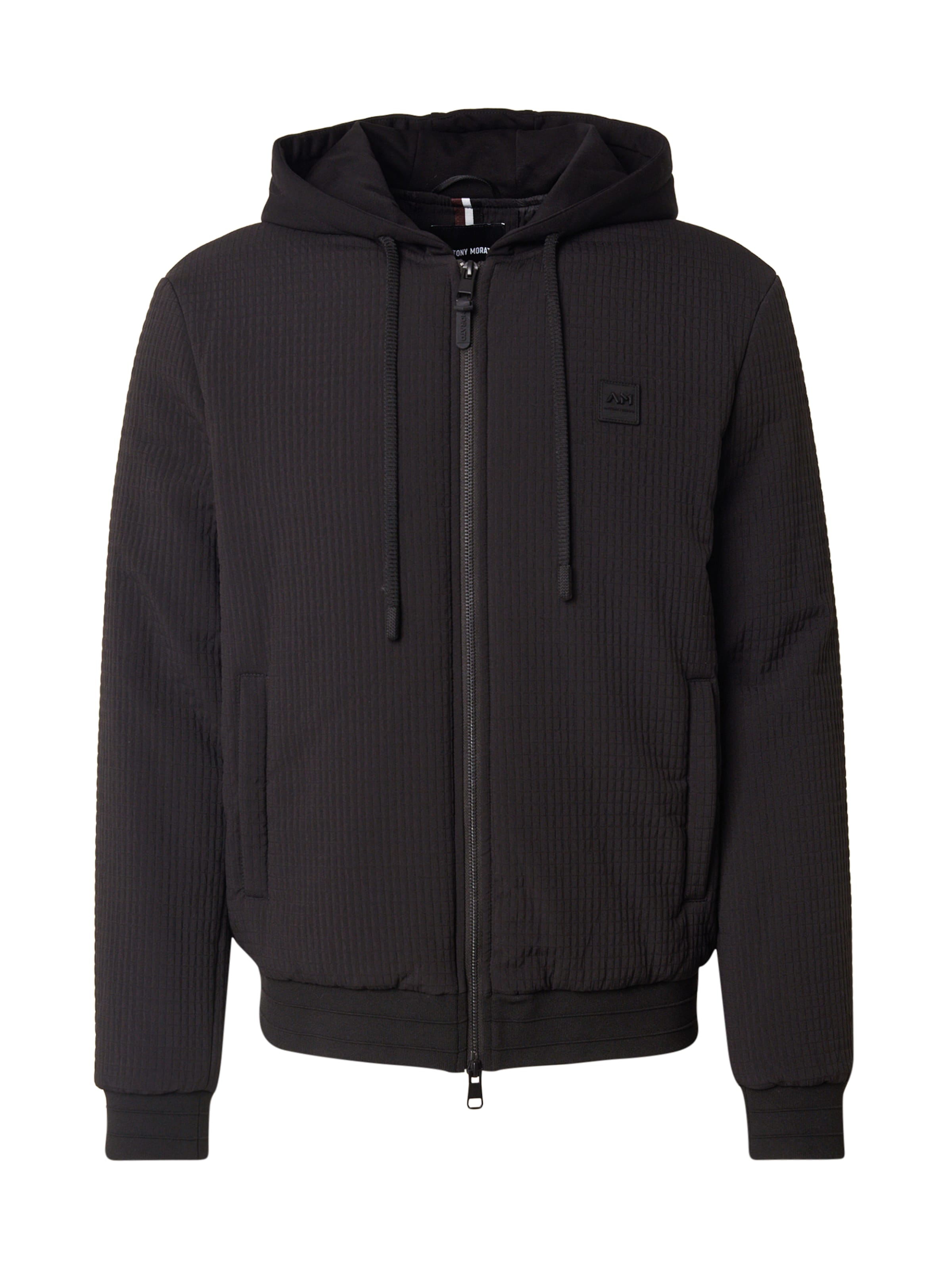 Geacă de primăvară-toamnă de la ANTONY MORATO pe negru: față