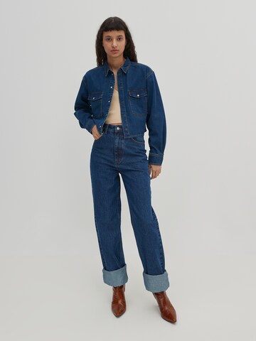 EDITED Wide Leg Jeans 'Laura' i blå