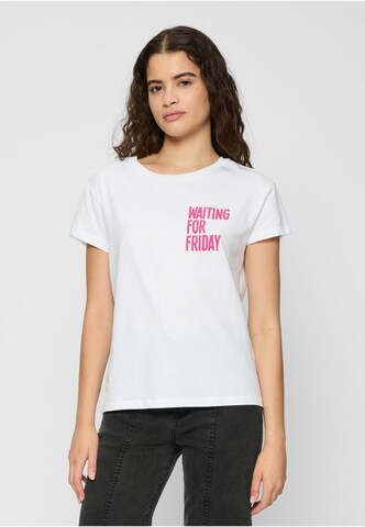 Mister Tee Футболка 'Waiting For Friday' в Белый: спереди