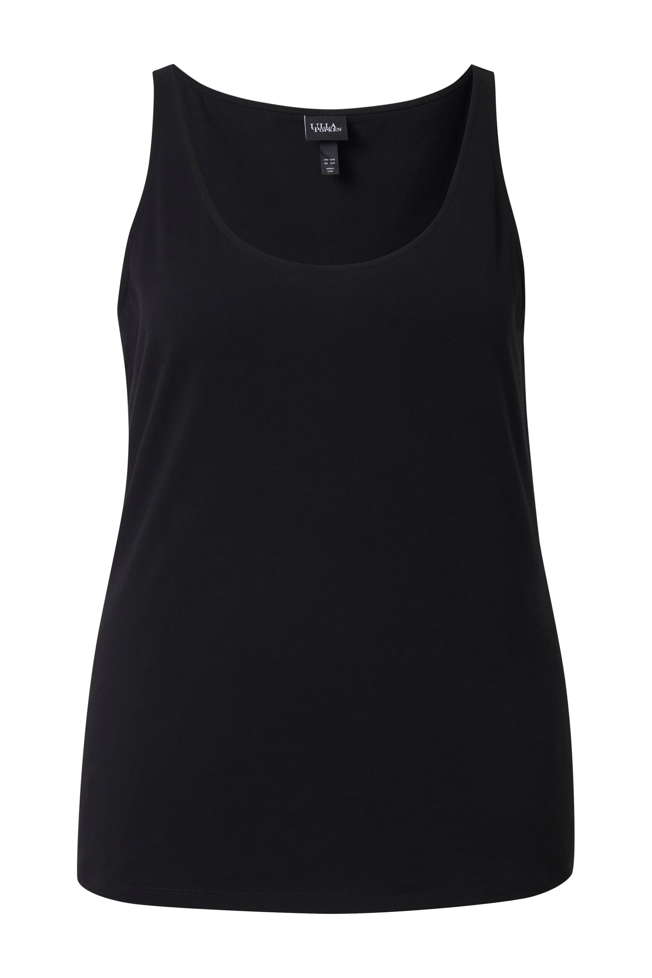 Ulla Popken Shirt in Schwarz: Vorderseite