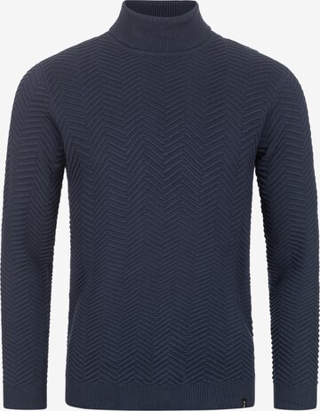 INDICODE JEANS Pullover 'Saini ' in Schwarz: predná strana