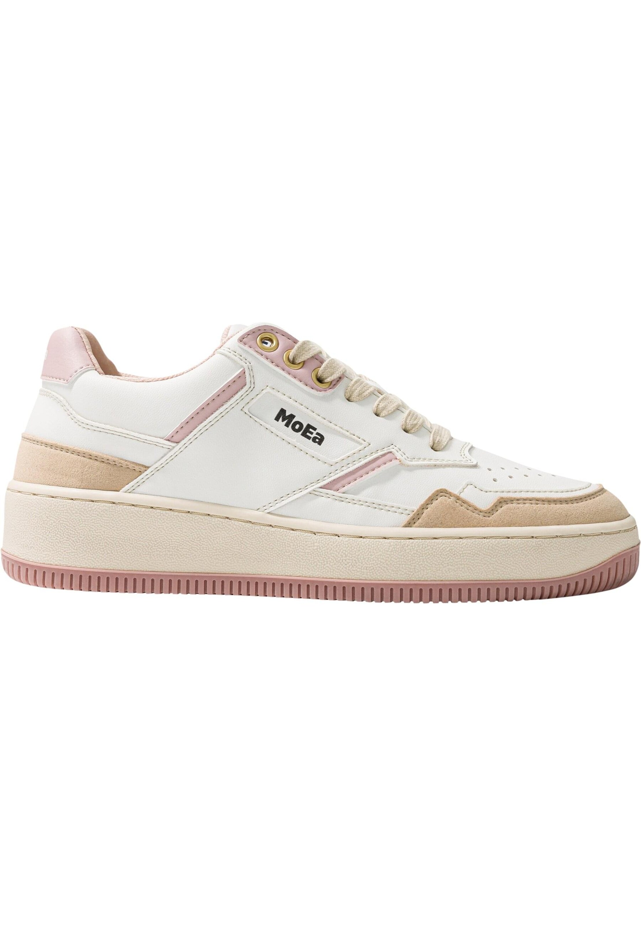 Sneaker bassa 'Gen1' di MoEa in bianco: frontale