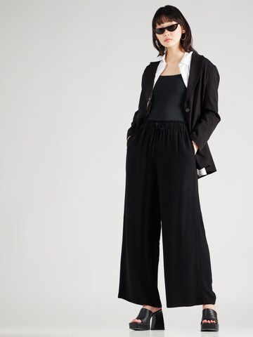 A-VIEW Wide Leg Hose 'Lerke' in Schwarz