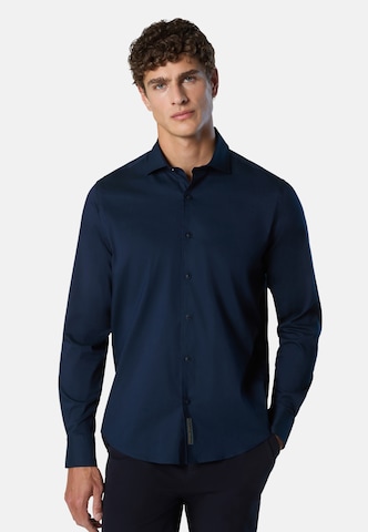 North Sails Regular Fit Skjorte i blå: forside