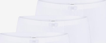 Mey Boxershorts 'Network' in Weiß: Vorderseite
