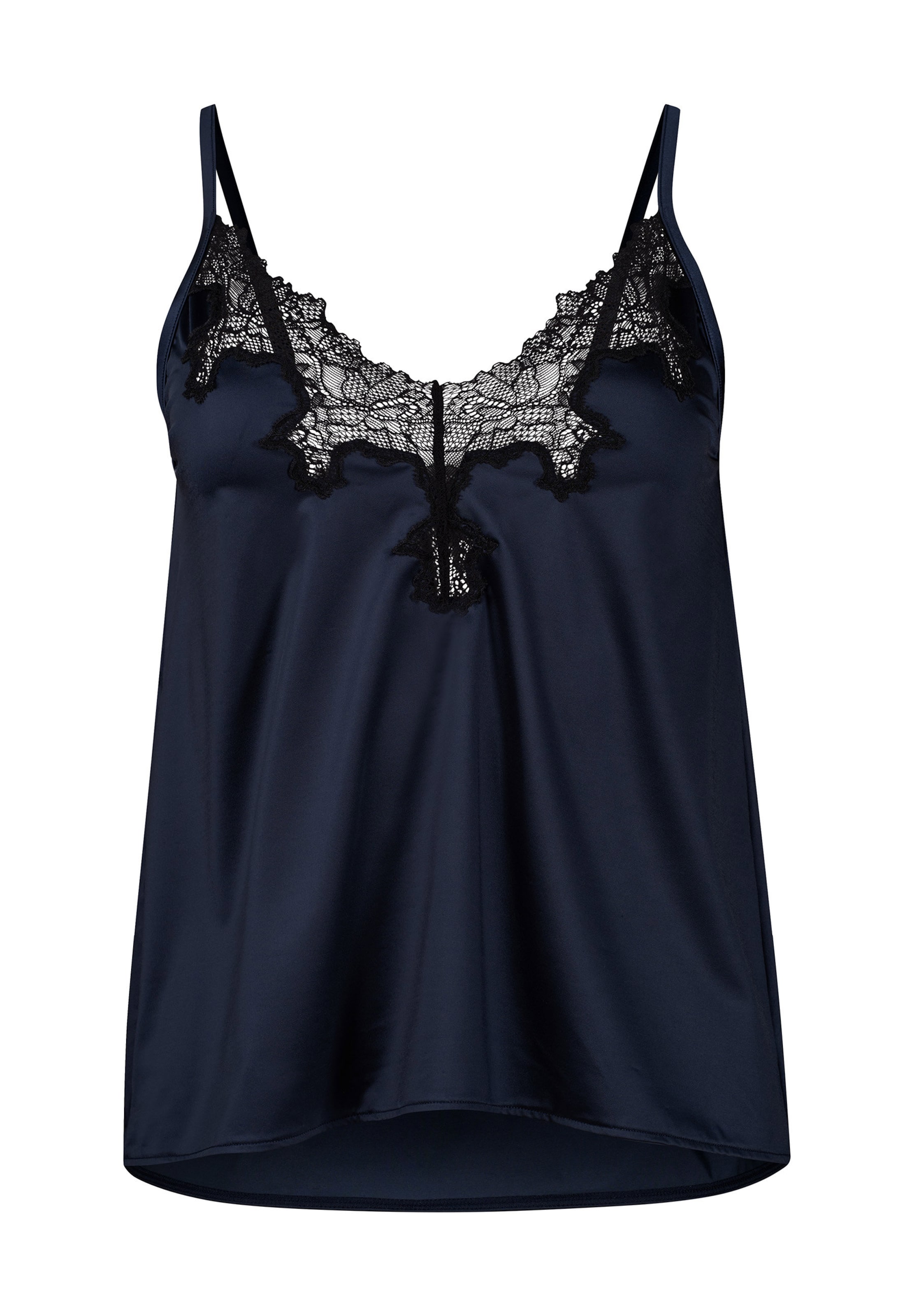 Chemise de nuit Skiny en bleu : devant