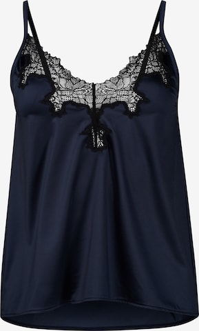 Chemise de nuit Skiny en bleu : devant