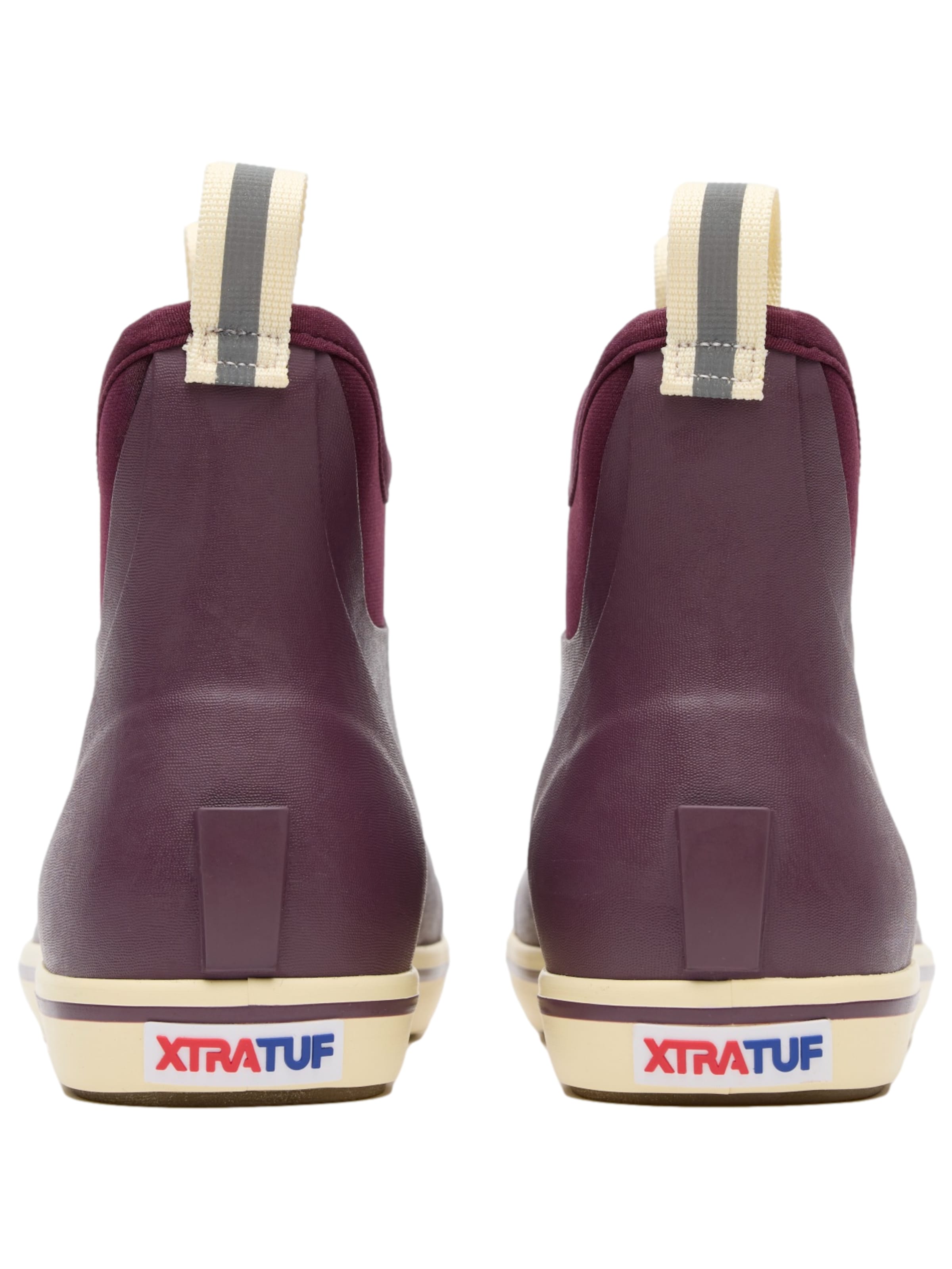 XtraTuf Rubber Boots 'Womens Ankle Deck Boot' in Purple