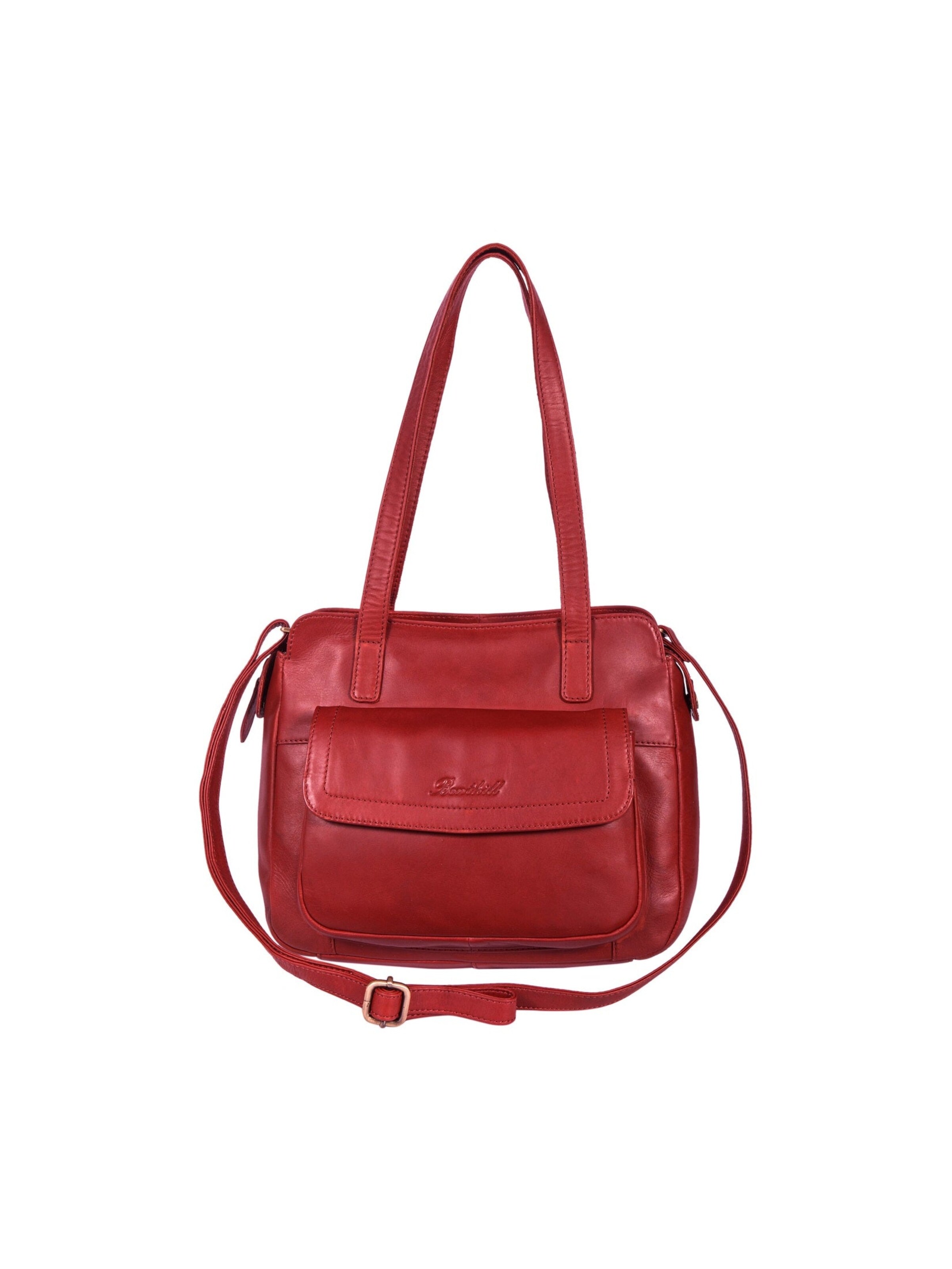 Benthill Handbag in Red: front