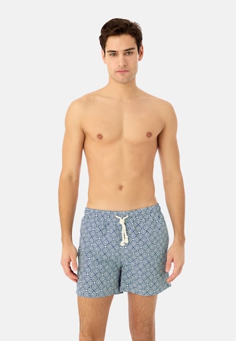 Gassa d'Amante Badeshorts 'Furore' in Blau: Vorderseite