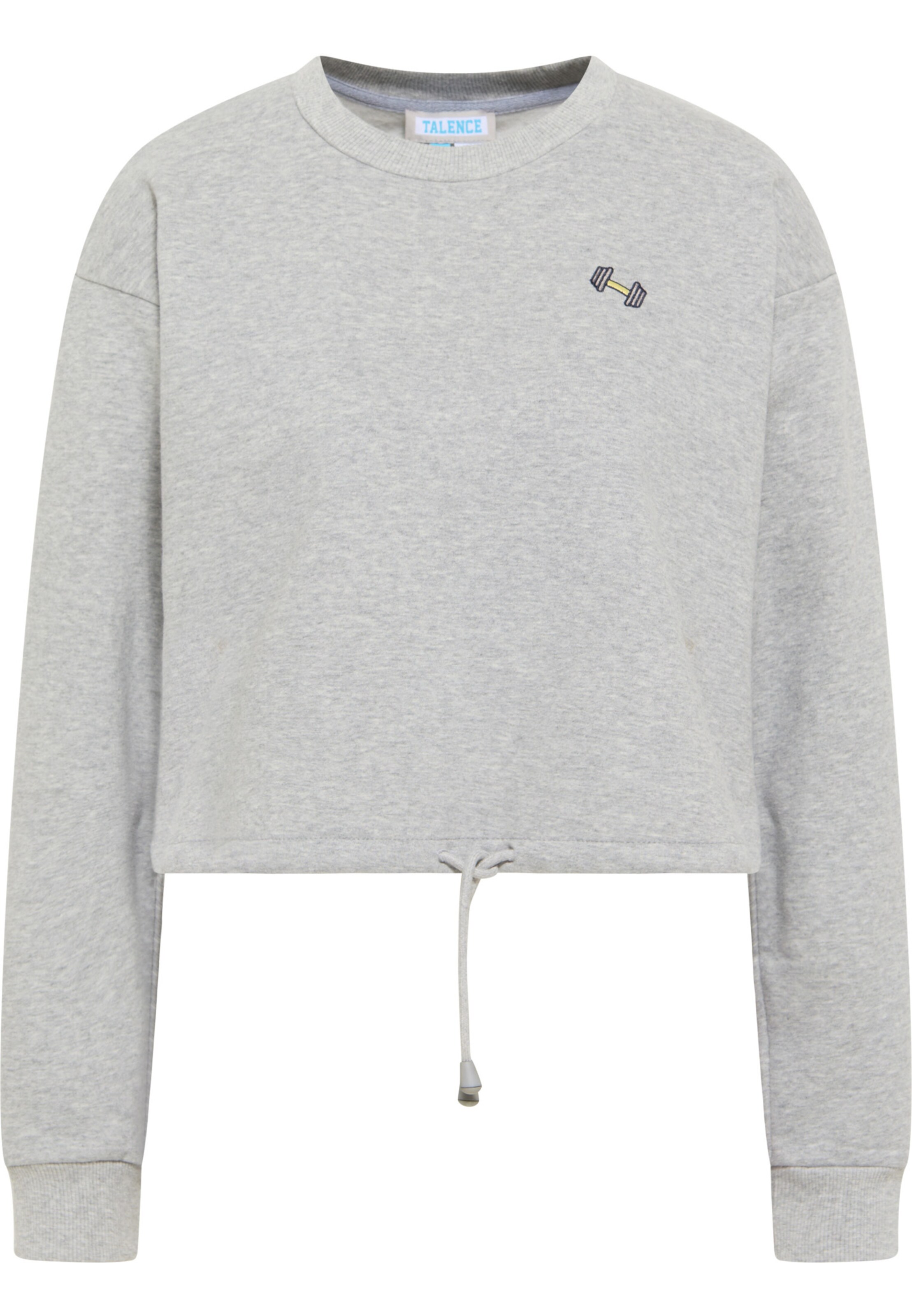 pelēks TALENCE Sportisks džemperis: no priekšpuses