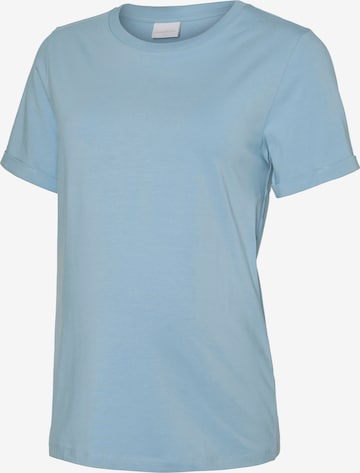 MAMALICIOUS Shirt 'MLNEWEVA' in Blue: front
