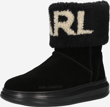 Karl Lagerfeld Snow boots 'Kapri Kosi' in Black: front