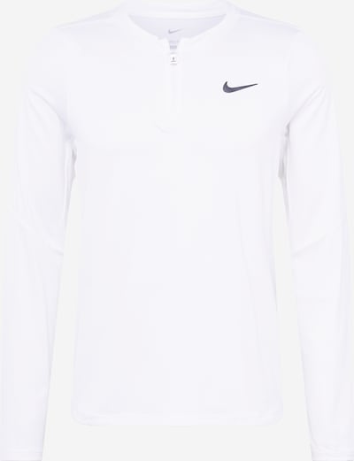 NIKE Sportshirt 'Court Advantage' in schwarz / weiß, Produktansicht