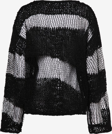 EDITED Пуловер 'Frantje' в черно