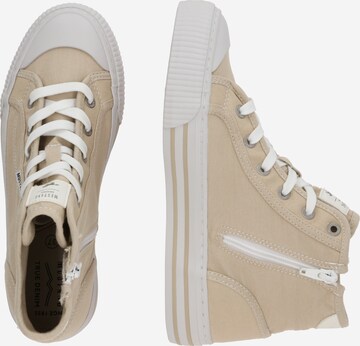 MUSTANG Sneaker high i beige