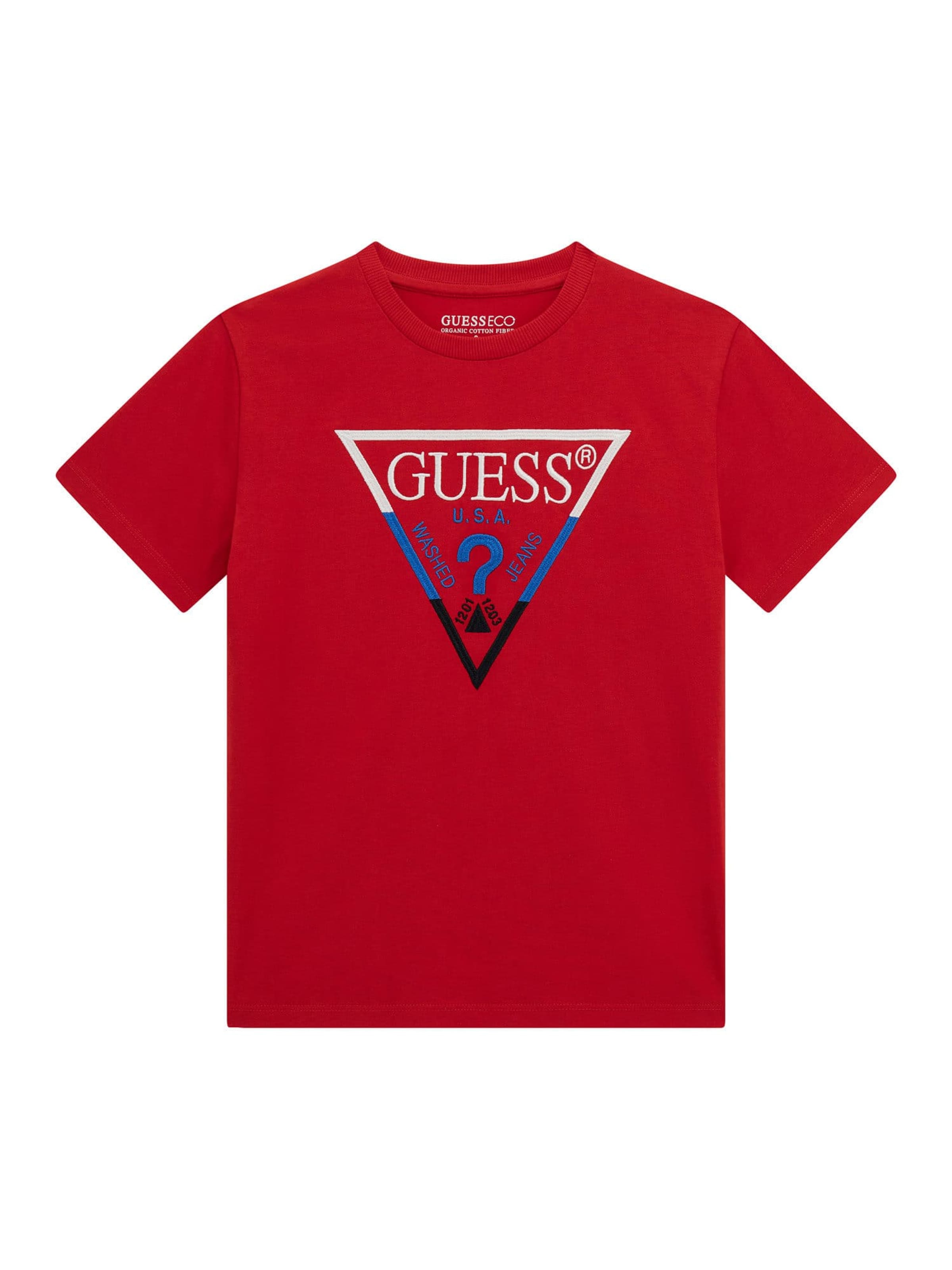 GUESS Shirt in Red: front