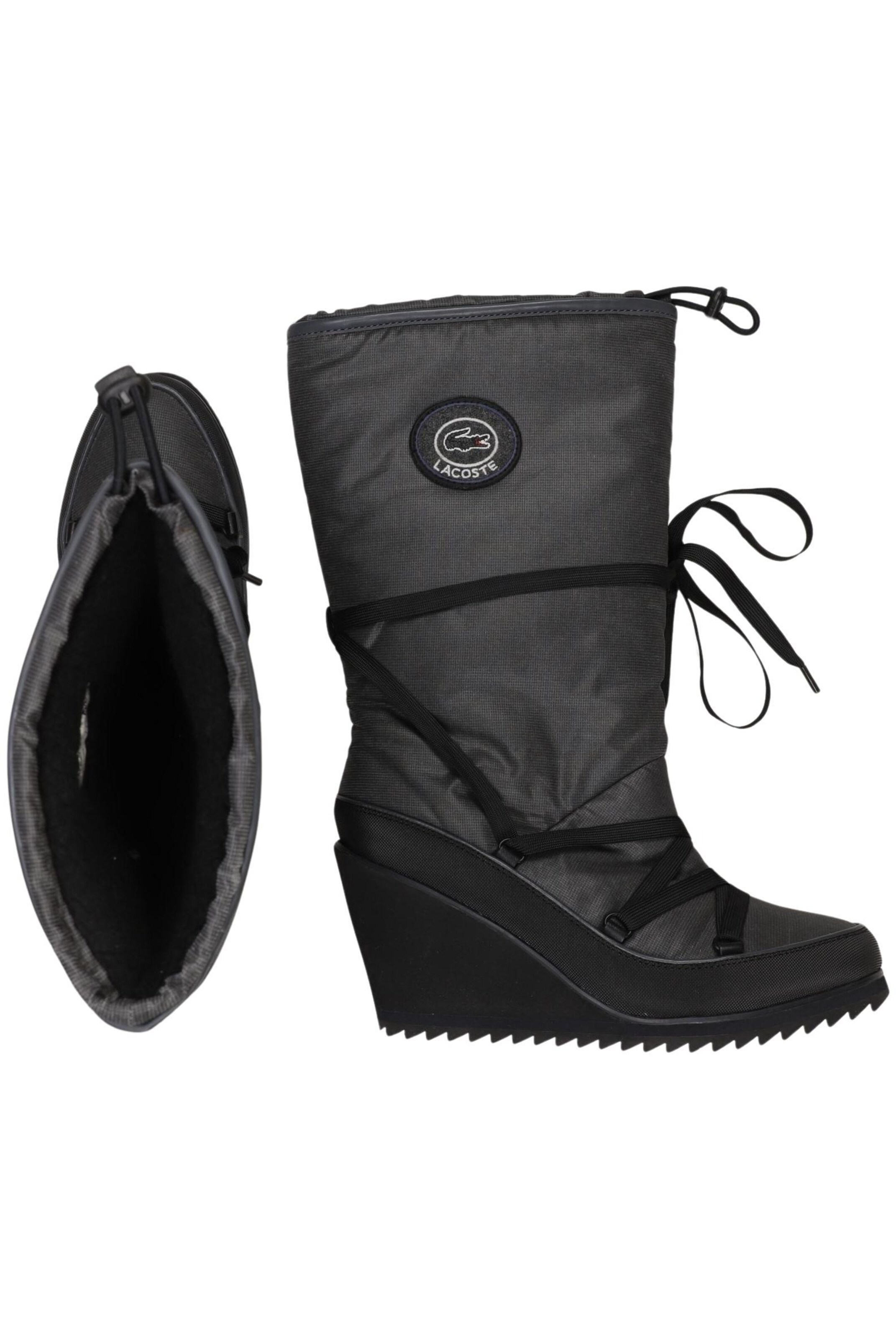 LACOSTE Dress Boots in 39 in Grey: front