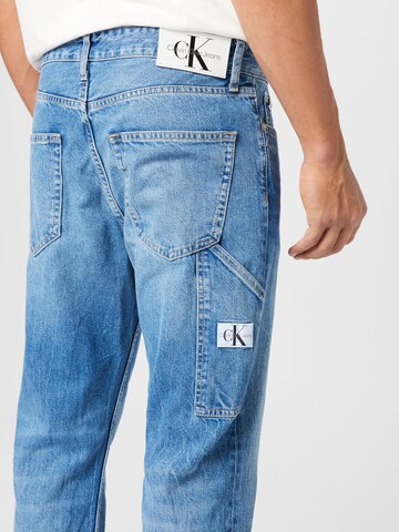 Calvin Klein Jeans Tapered Jeans in Blau