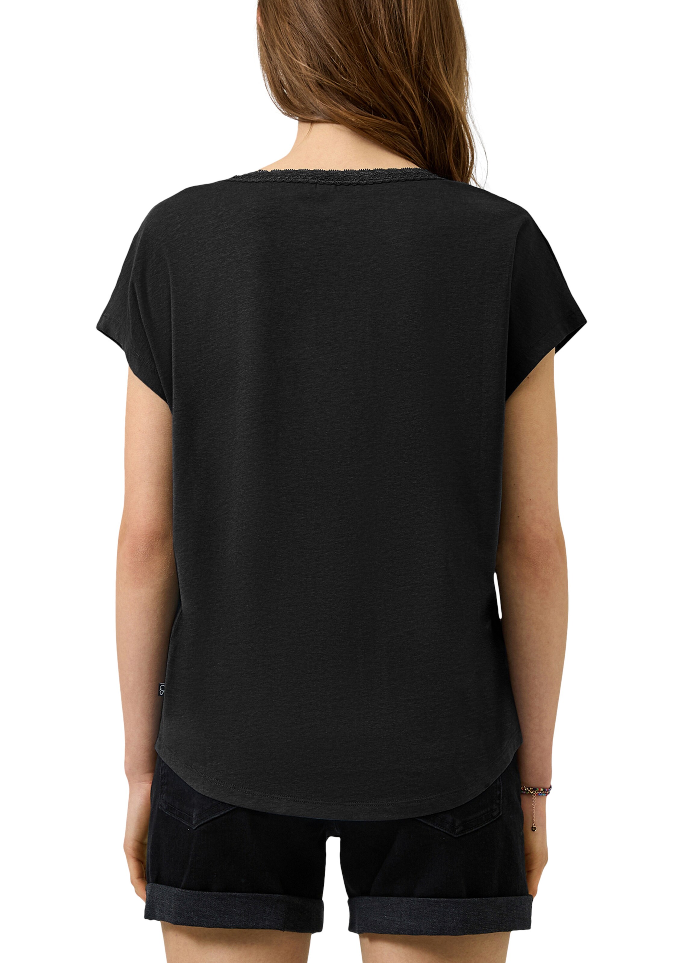 QS - Camiseta en negro