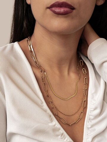 Hey Happiness Ketting 'Timeless Triple' in Goud