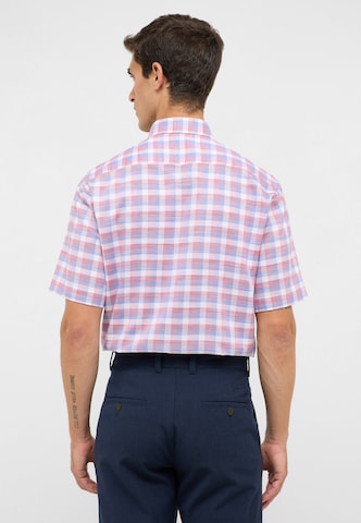 ETERNA Regular fit Button Up Shirt in Red