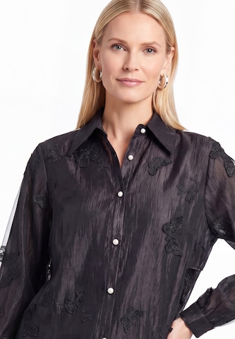 usha WHITE LABEL - Blusa em preto