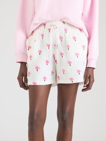 ONLY Loosefit Shorts 'ONLTHYRA' in Weiß