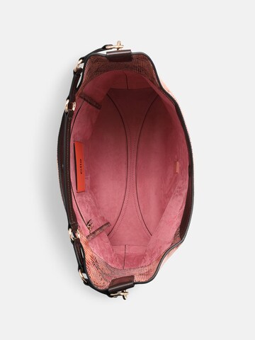 Clio Handbag 'CARRY RAINBOW PYTHON' in Pink