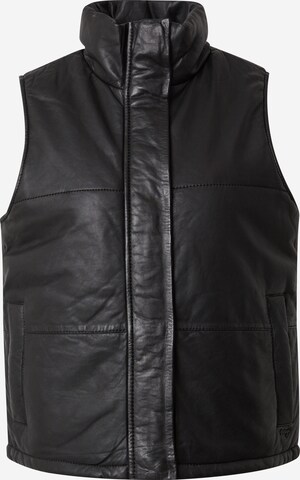 Maze Bodywarmer in Zwart: voorkant