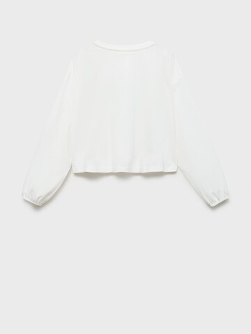 MANGO KIDS Shirt 'SHINE' in White