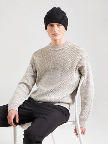 BOSS Svetr 'Kartney' – šedá: přední strana