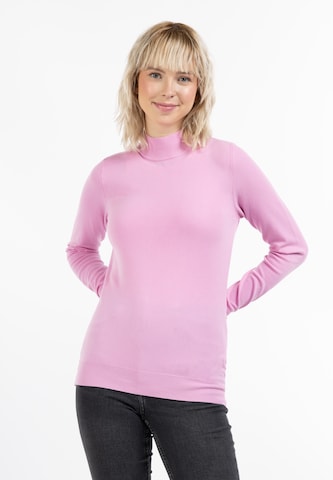 Pullover 'Biany' di MYMO in rosa: frontale