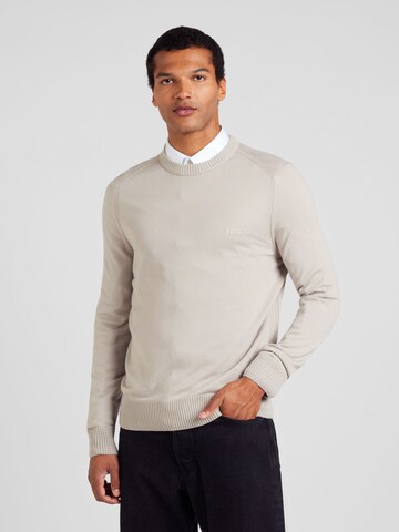 BOSS Neulepaita 'Avac' värissä beige: etupuoli