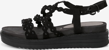 TAMARIS Strap Sandals in Black