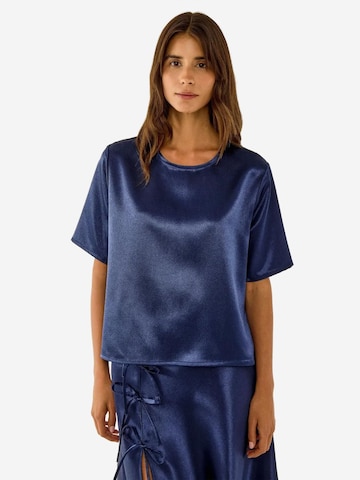 Chemisier Hiccup en bleu : devant