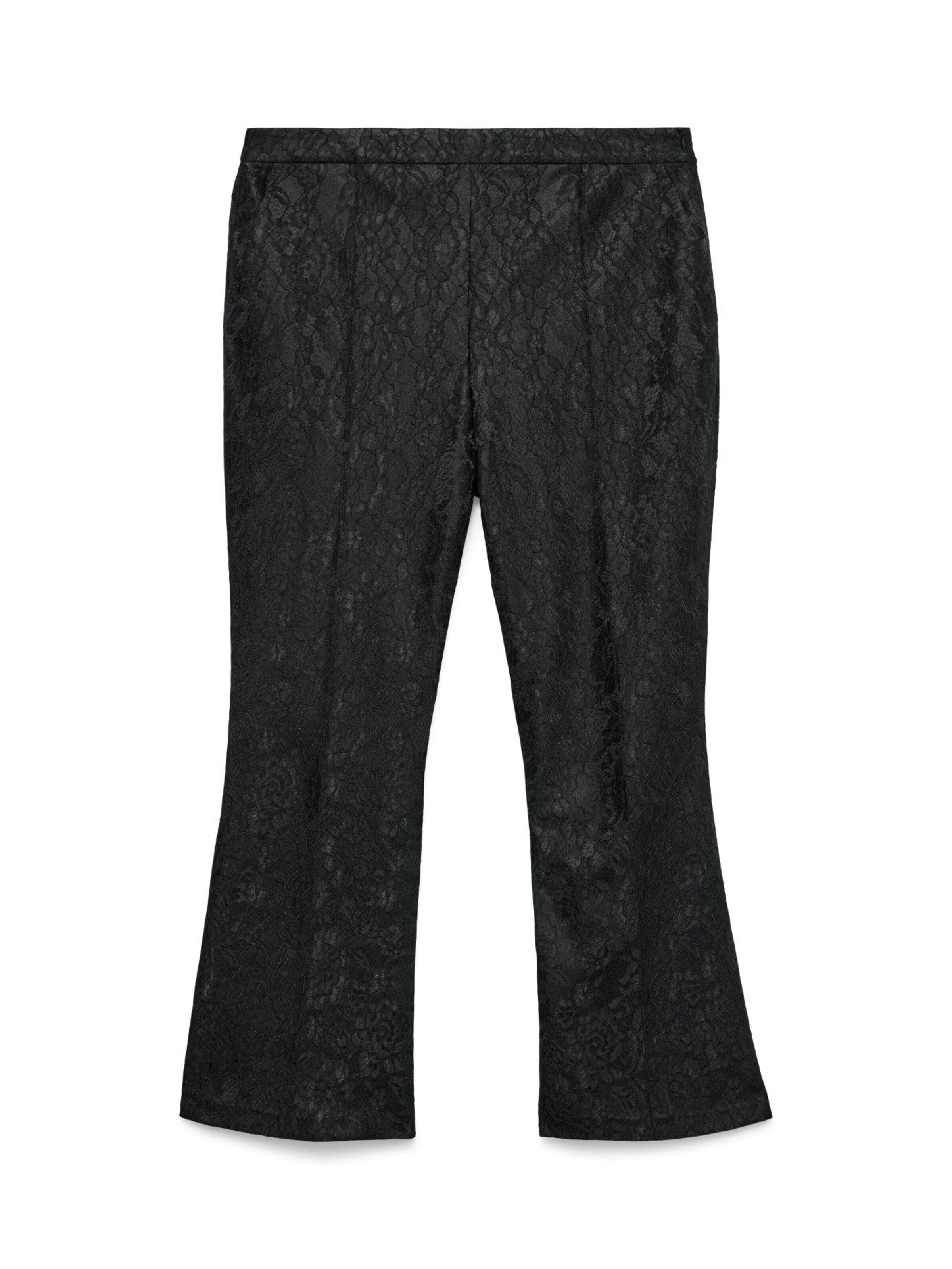Loosefit Pantalon Vero Moda Curve en noir : devant