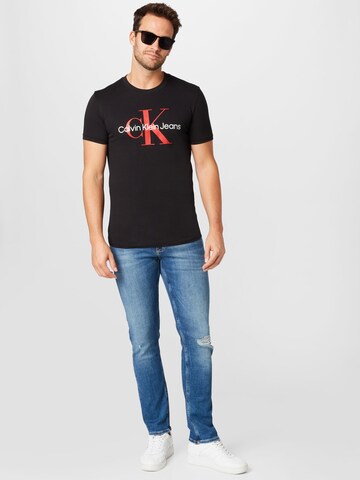 Calvin Klein Jeans T-Shirt in Schwarz