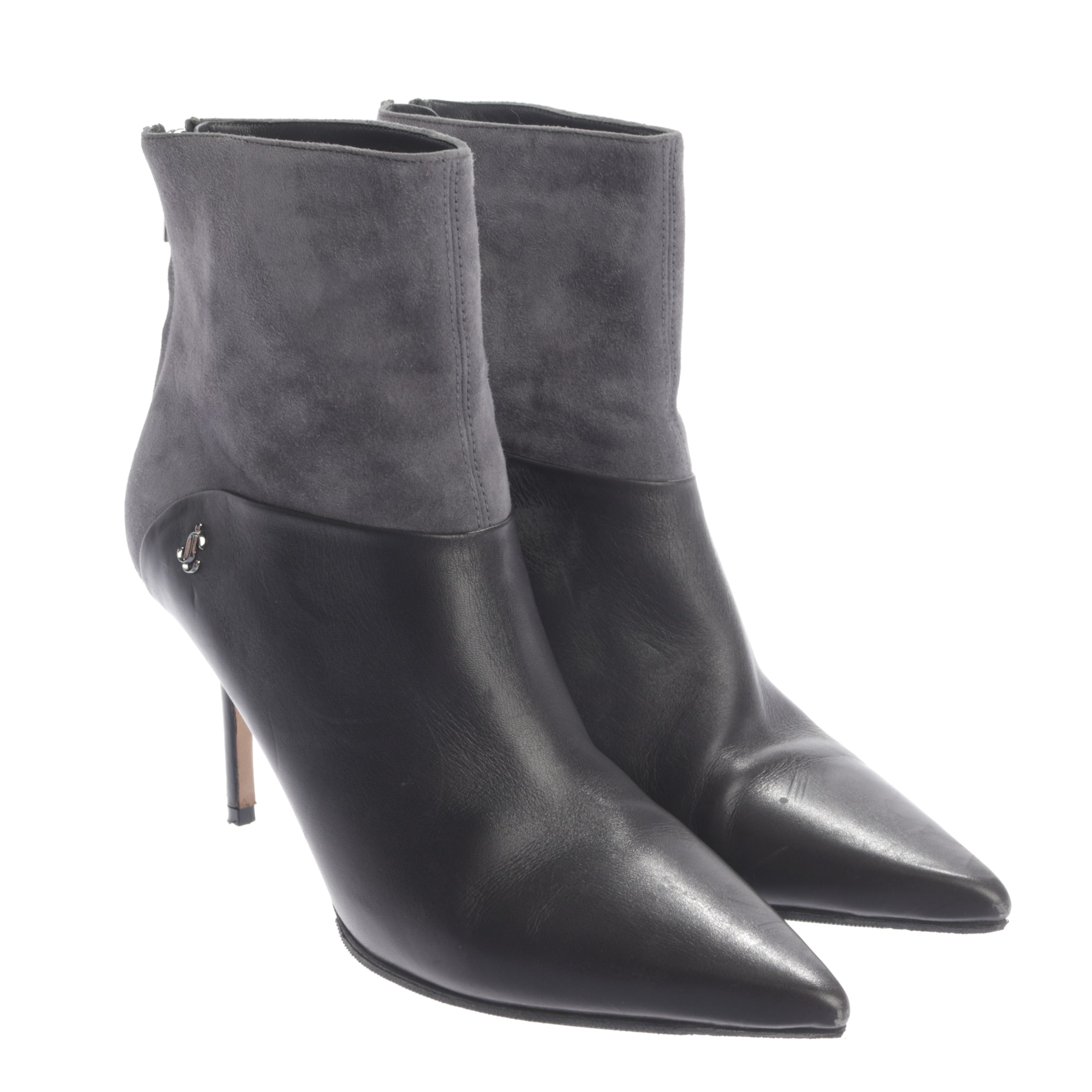 JIMMY CHOO Stiefeletten 39 in Grau: Vorderseite