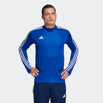 ADIDAS SPORTSWEAR Performance Shirt 'Tiro 19' in Blue: front