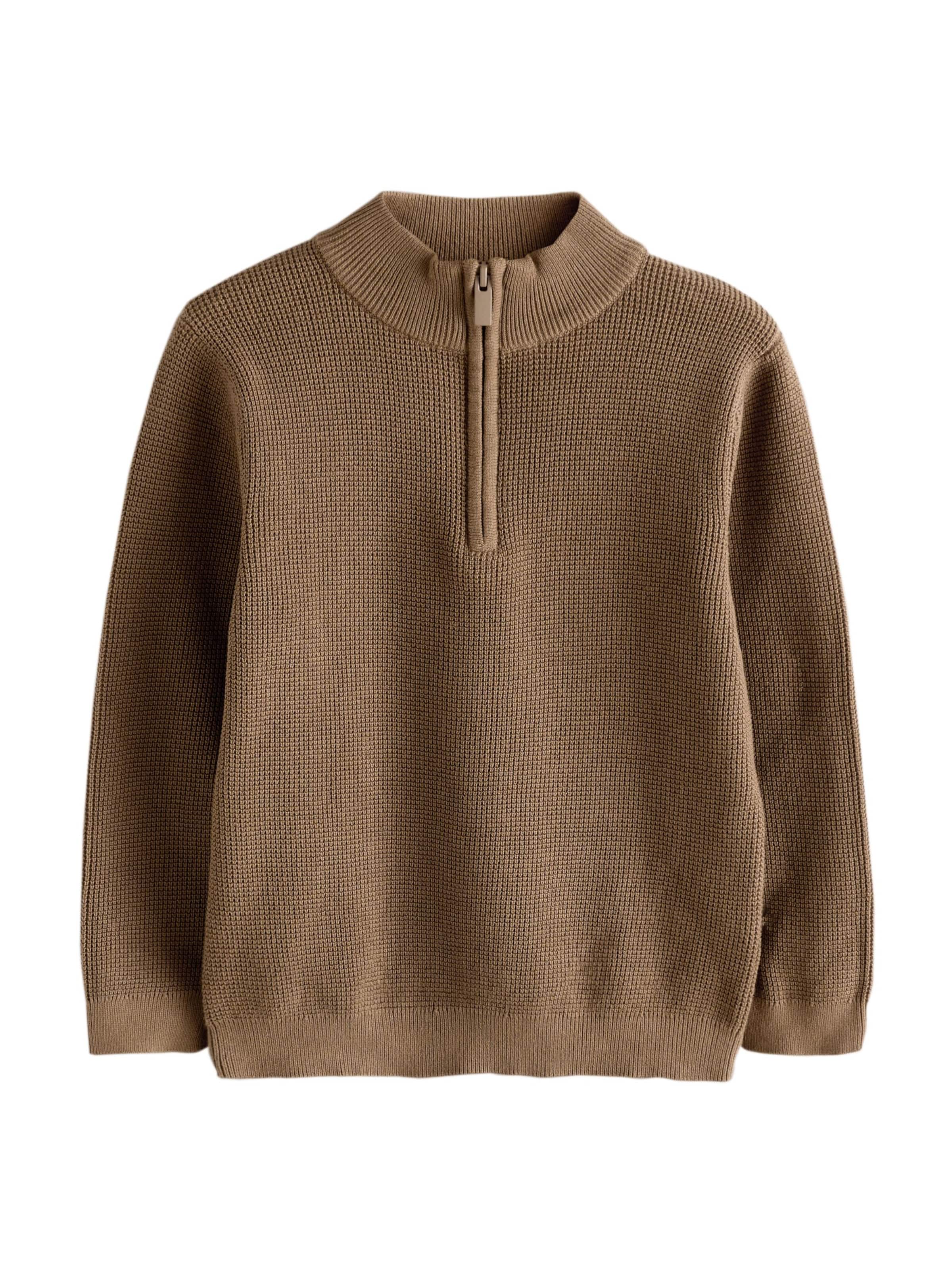 Next Pullover in Braun: Vorderseite