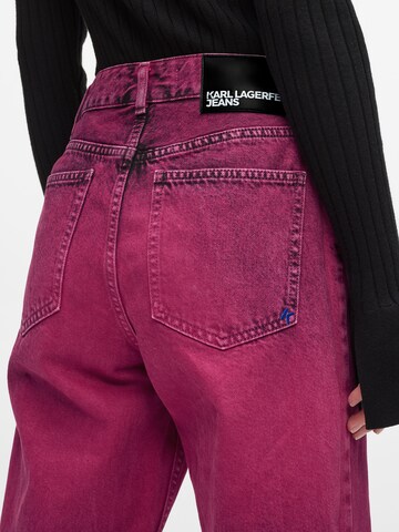 Effilé Jean KARL LAGERFELD JEANS en rose