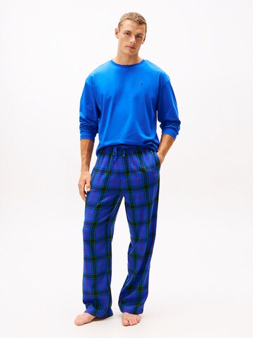 TOMMY HILFIGER Pyjama lang in Blau: Vorderseite