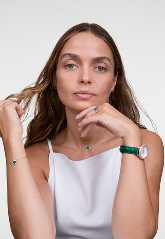 Orologio analogico ' CRYSTALLINE BEZEL READING ' di Daniel Wellington in verde: frontale