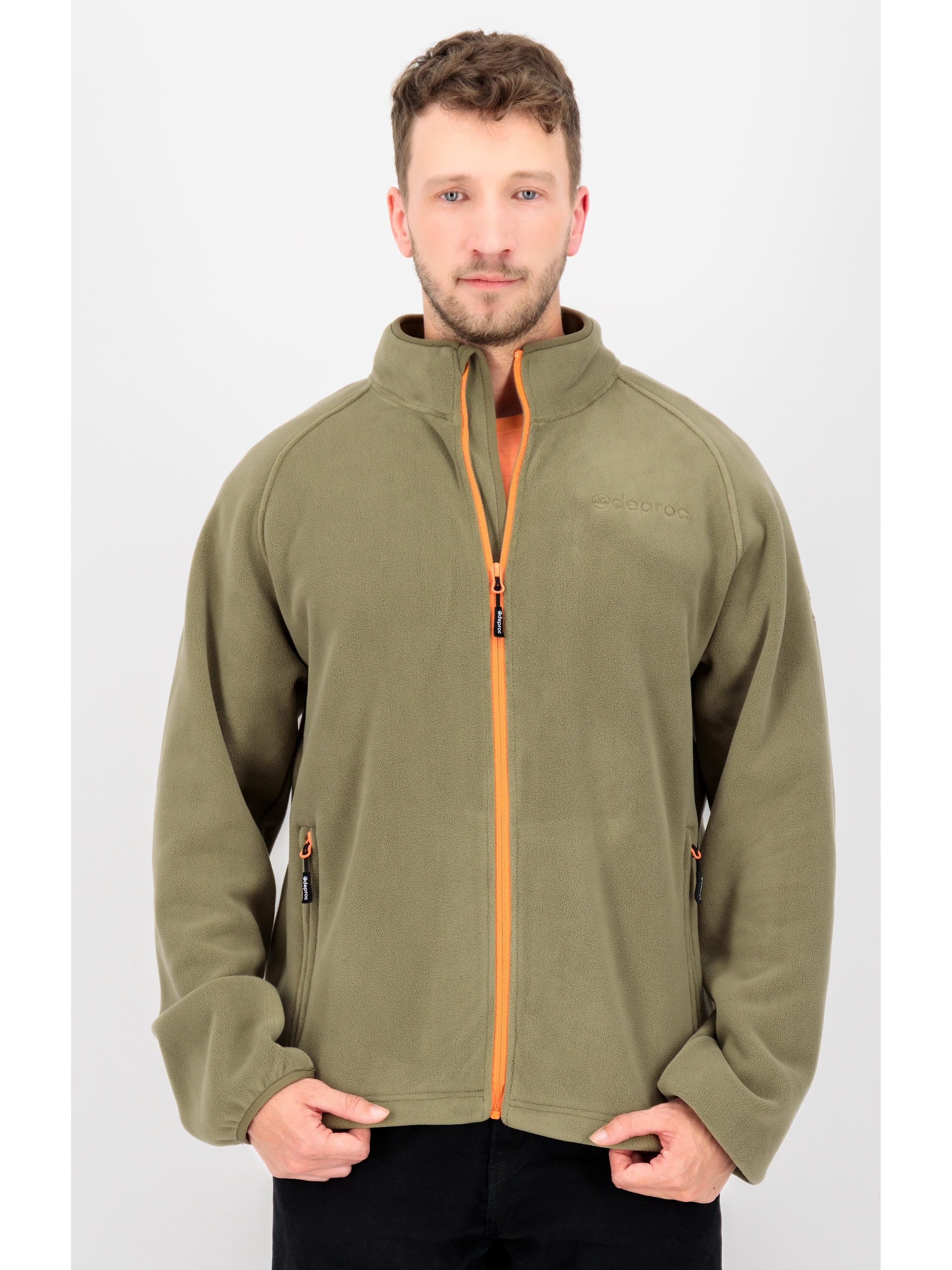 deproc Fleecejacke 'WAWA BAY'‌‌‌‌‌ in Grün