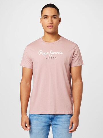 Pepe Jeans Tričko 'EGGO' – pink: přední strana
