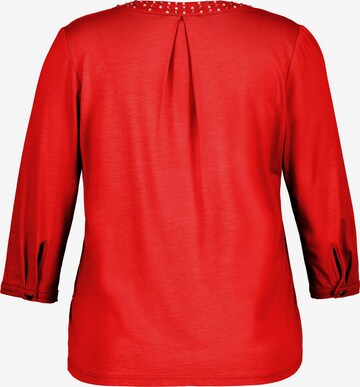 T-shirt Ulla Popken en rouge