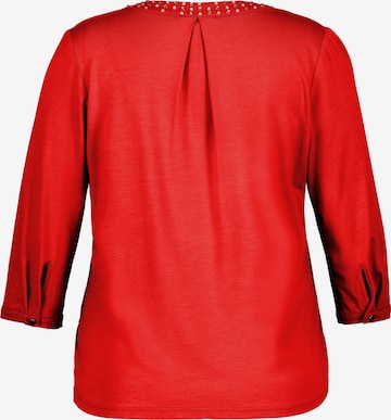 T-shirt Ulla Popken en rouge