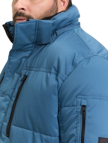 TOM TAILOR Men + Winter jacket in Blue