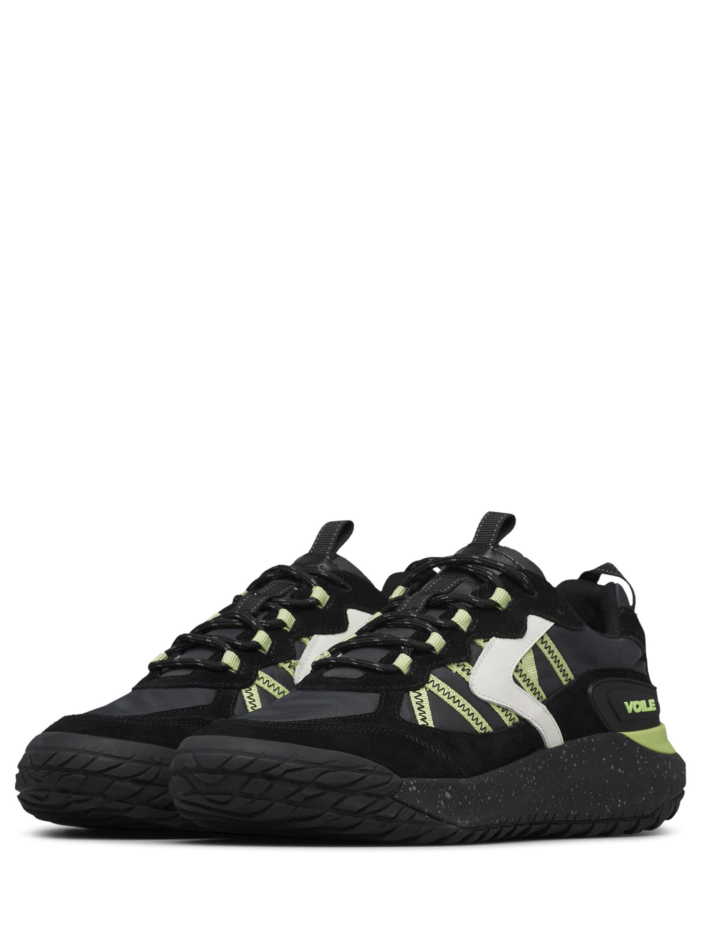 Baskets basses 'CLUB ACT 2 M.' Voile blanche en vert